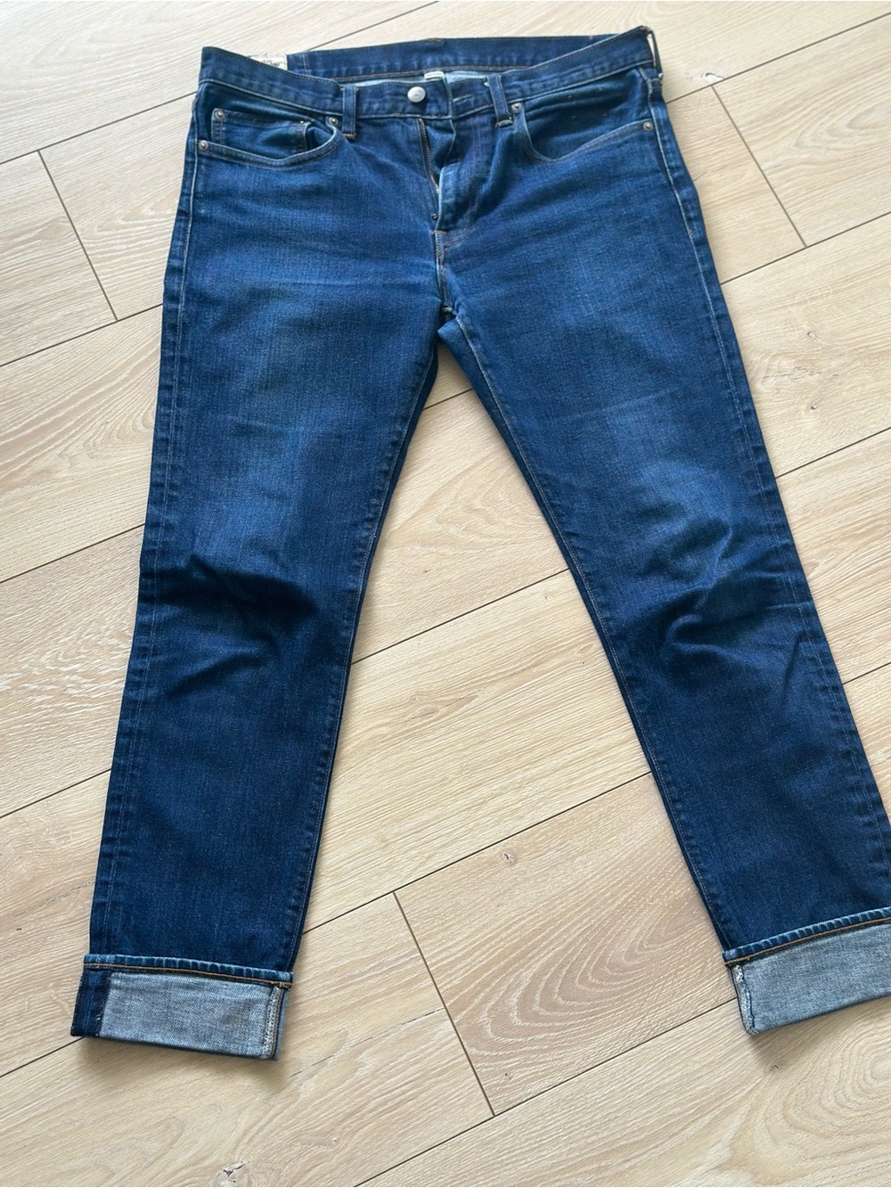 J.Crew Jeans Men’s 32x32 Slim Straight Dark Wash Style 484